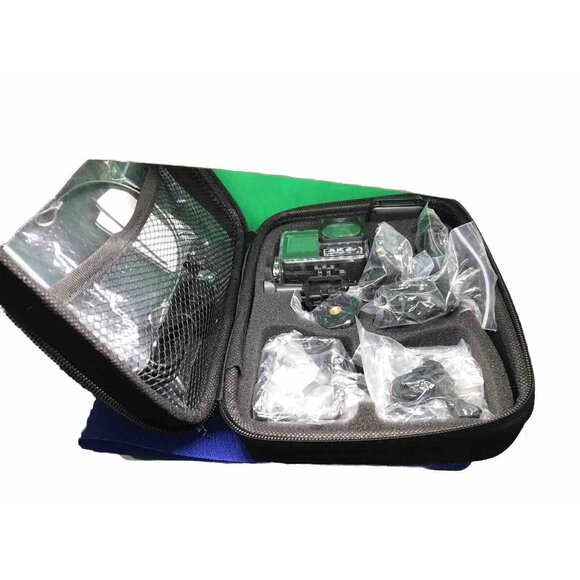 Camera 4K Ultra HD Action WiFi 40M Underwater Camera,All Attchmnts, Case, Manual - Picture 6 of 9